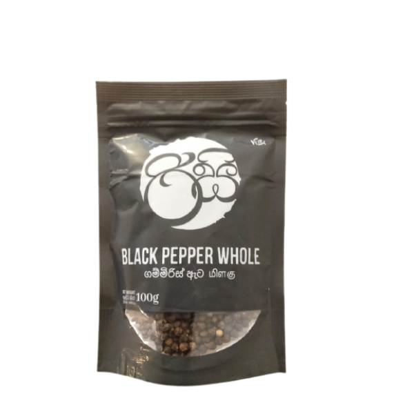 Risi Black Pepper Whole 100G - RISI - Seasoning - in Sri Lanka