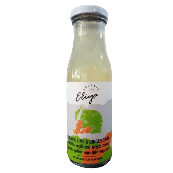 Eliya Organic Lime & Ginger Juice 200Ml - ELIYA ORGANIC - Juices - in Sri Lanka