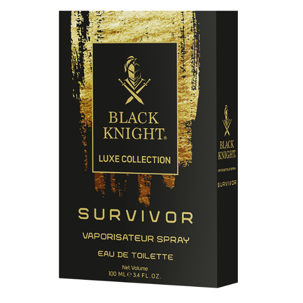 Black Knight Survivor Vaporisateur Perfume Spray 100Ml - BLACK KNIGHT - Toiletries Men - in Sri Lanka