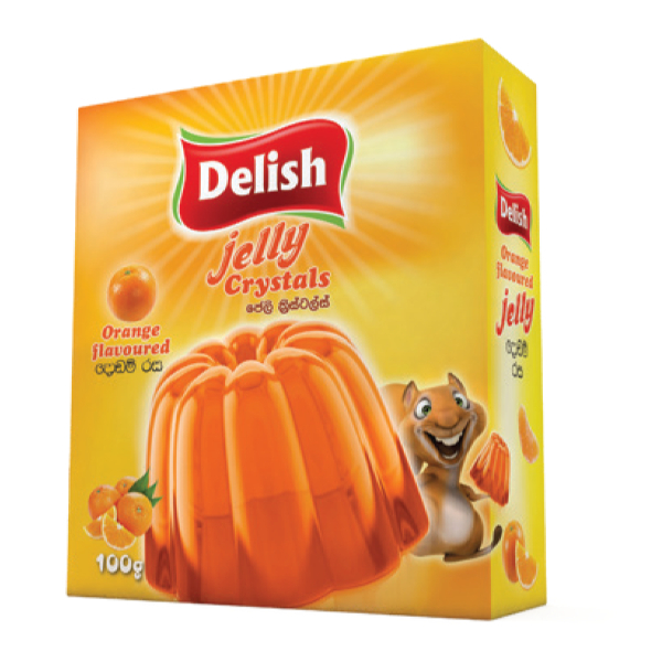 Delishjelly Orange 100G - DELISH - Dessert & Baking - in Sri Lanka