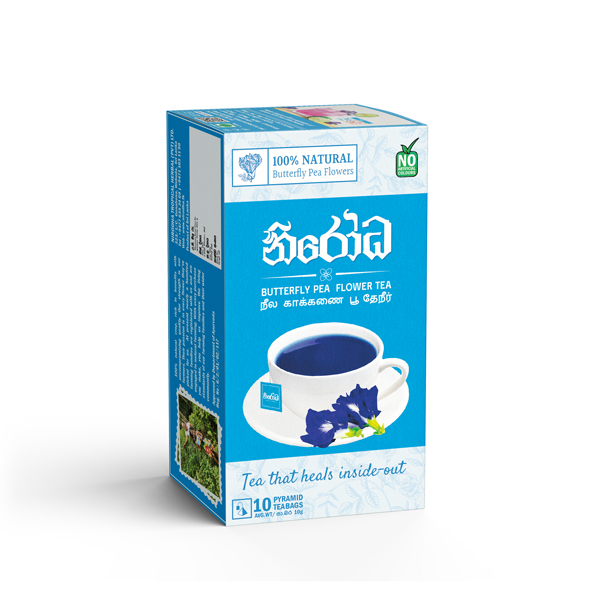 NIRODHA BUTTERFLY PEA FLOWER TEA 10G - NIRODHA - Tea - in Sri Lanka