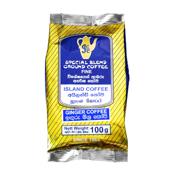 ISLAND COFFEE GINGER 100G - ISLAND COFFEE - Coffee - in Sri Lanka