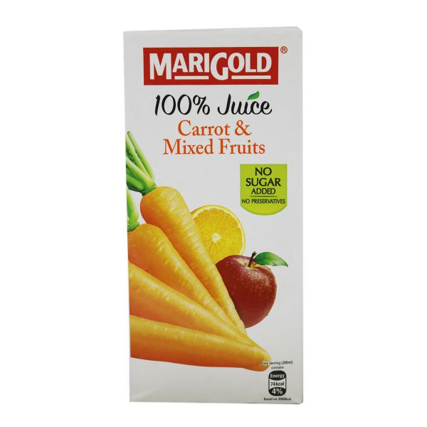 Marigold 100% Carrot & Mixed Fruits Juice 1L - MARIGOLD - Juices - in Sri Lanka