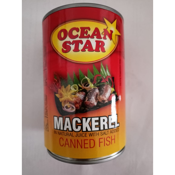 Ocean Star Mackerel 425G - OCEAN - PRESERVED / PROCESSES FISH - in Sri Lanka