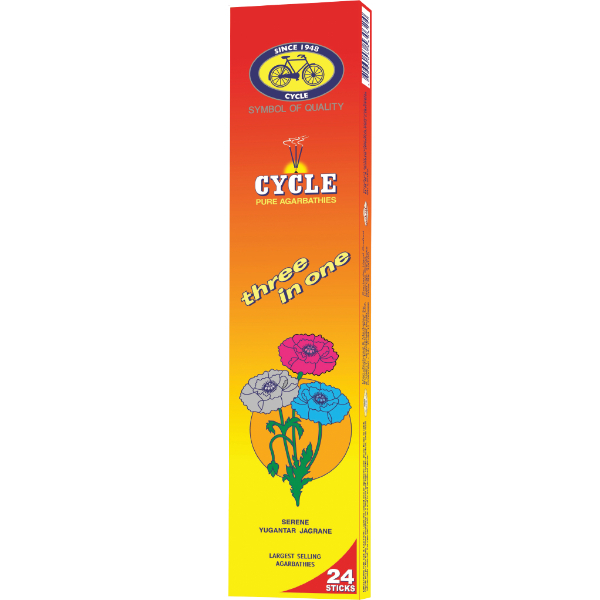 Cycle 3 In 1 Incense Sticks 24 Sticks - CYCLE - Illumination & Lighting - in Sri Lanka