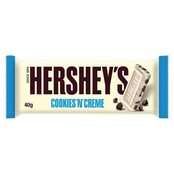 Hersheys Cookies N Crème White Chocolate 40G - HERSHEYS - Confectionary - in Sri Lanka