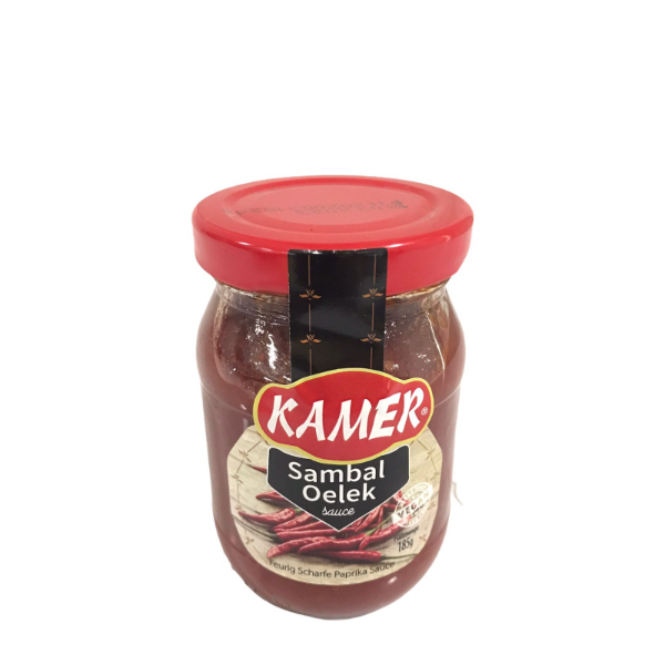 Kamer Hot Sambal Oelek Sauce 185G - KAMER - Sauce - in Sri Lanka