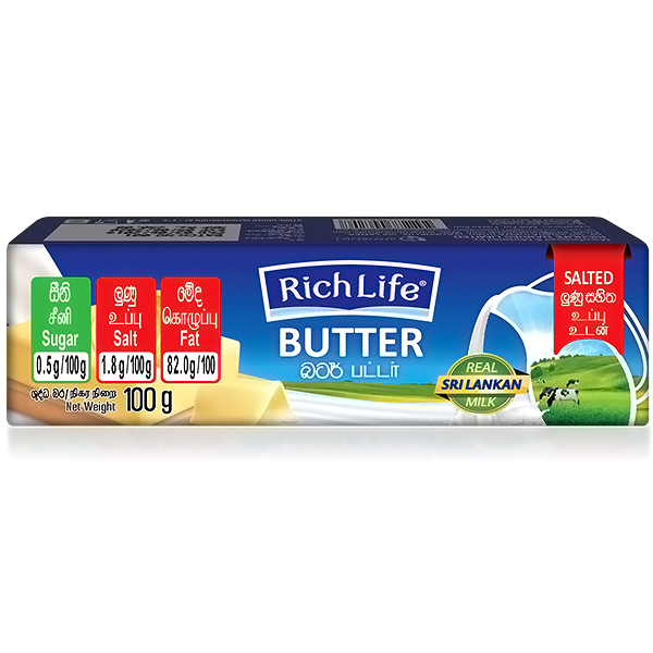 Richlife Butter Salted 100G - RICHLIFE - Spreads - in Sri Lanka