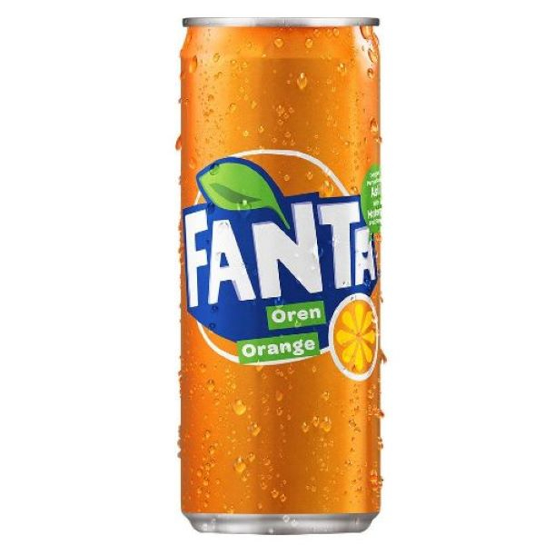 Fanta Orange Can 320Ml - FANTA - Soft Drinks - in Sri Lanka