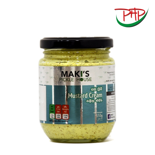 Maki'S Mustard Cream 150G - MAKI'S - Sauce - in Sri Lanka