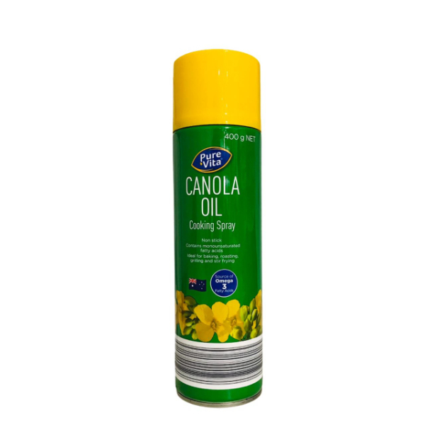 Pure Vita Canola Oil Cooking Spray 400Ml - PURE VITA - Oil / Fat - in Sri Lanka