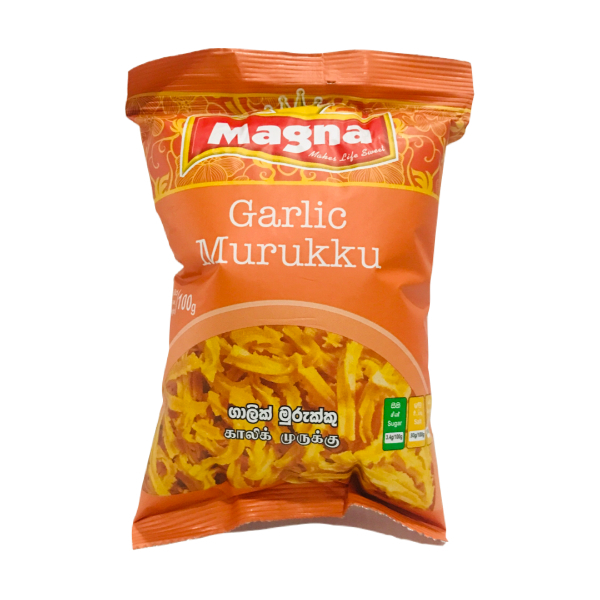 Magna Garlic Murukku 100G - MAGNA - Snacks - in Sri Lanka