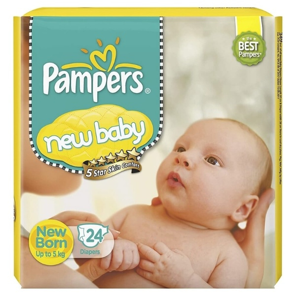Pampers Baby Premium Tape Nb24'S - PAMPERS - Baby Need - in Sri Lanka