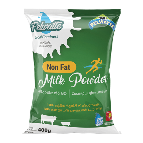 Pelwatta Milk Powder Non Fat 400G - PELWATTA - Milk Foods - in Sri Lanka