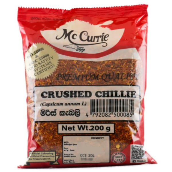 Mccurrie Crushed Chillie 200G - MCCURRIE - Seasoning - in Sri Lanka