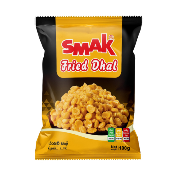 Smak Fried Dhal 100G - SMAK - Snacks - in Sri Lanka