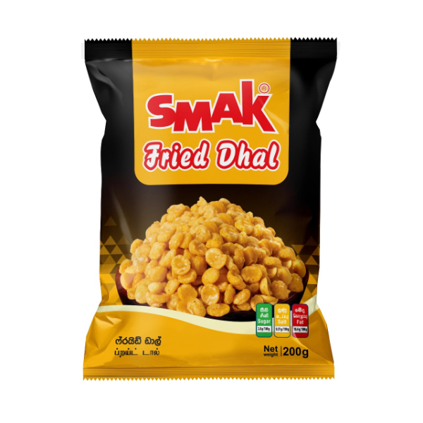 Smak Fried Dhal 200G - SMAK - Snacks - in Sri Lanka