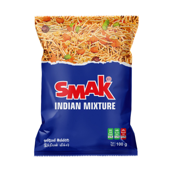 Smak Indian Mixture 100G - SMAK - Snacks - in Sri Lanka