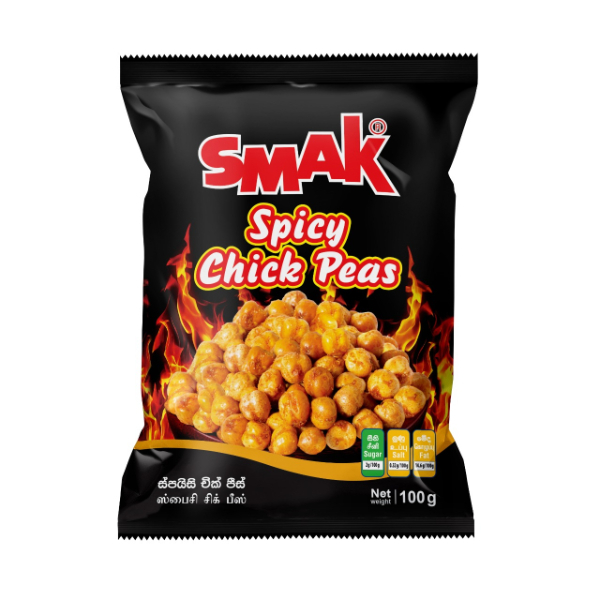 Smak Spicy Chick Peas 100G - SMAK - Snacks - in Sri Lanka