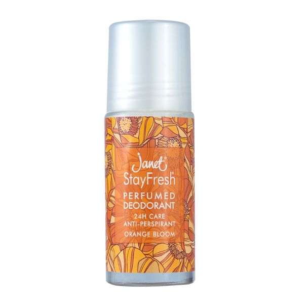 Janet Perfumed Deo Roll On Orange Bloom 50Ml - JANET - Female Fragrances - in Sri Lanka