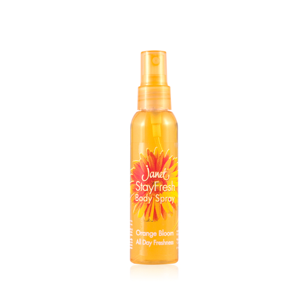 Janet Orange Bloom Body Spray 75Ml - JANET - Female Fragrances - in Sri Lanka