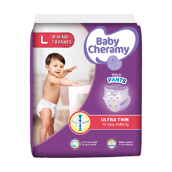 Baby Cheramy Pants Pull Ups Large 18S - BABY CHERAMY - Baby Need - in Sri Lanka