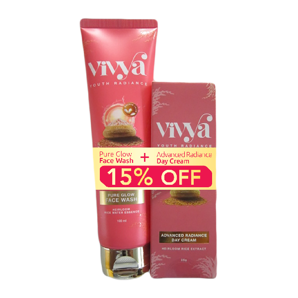 Vivya Morning Bundle Pack(Face Wash+Day Cream)125Ml - VIVYA - Facial Care - in Sri Lanka
