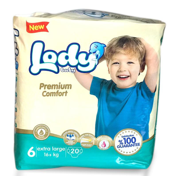 Lody Baby Diaper Xtra Large 20Pcs 16+Kg - LODY BABY - Baby Need - in Sri Lanka