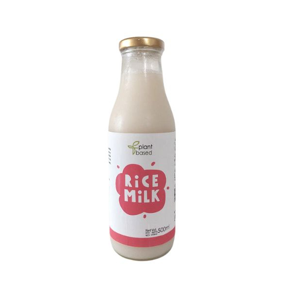 Rice Milk Plain 500Ml - PLANT BASED - Pasteurized Liquid Milk - in Sri Lanka