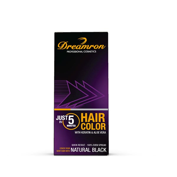 Dreamron Just 5Minit Colour Cream With Keratin And Alovera 1.0 20Ml - DREAMRON - Hair Care - in Sri Lanka