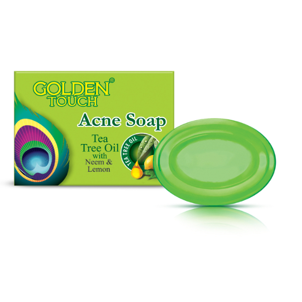 Golden Touch Acne Soap 125G - GOLDEN TOUCH - Body Cleansing - in Sri Lanka