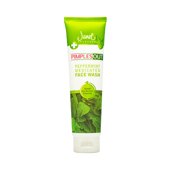 Janet Peppermint Face Wash 100Ml - JANET - Facial Care - in Sri Lanka