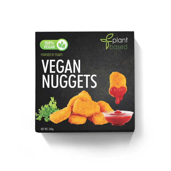 Plant Based Vegan Nuggets 240G - PLANT BASED - Ready To Cook - in Sri Lanka