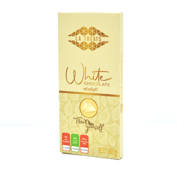 La Treats White Chocolate 55G - LA TREATS - Confectionary - in Sri Lanka