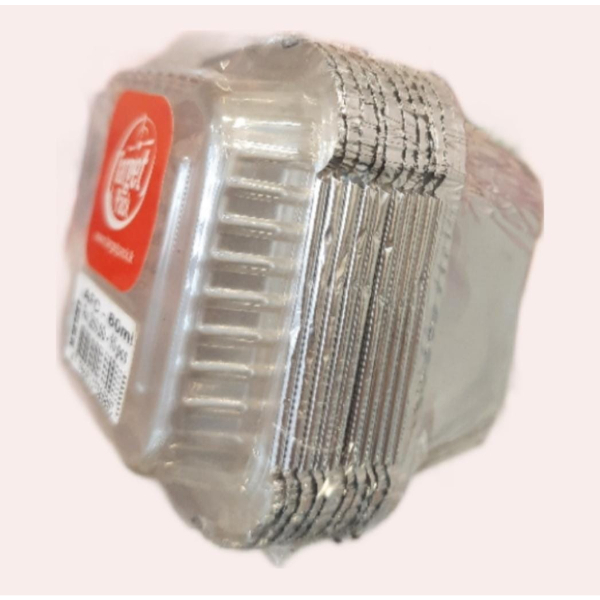 Target Pack Square Foil Cup Transe Lid 80Ml 10Pcs - TARGET PACK - Disposables - in Sri Lanka