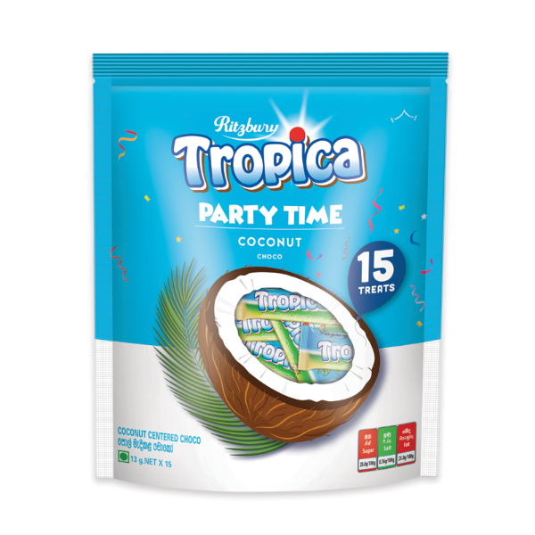 Ritzbury Tropica Chocolate Value Pack 195G - RITZBURY - Confectionary - in Sri Lanka