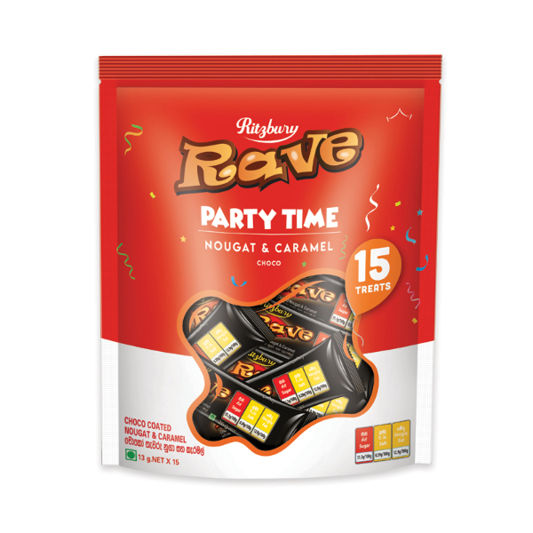 Ritzbury Rave Chocolate Value Pack 195G - RITZBURY - Confectionary - in Sri Lanka