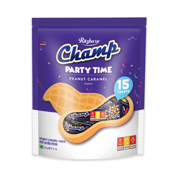 Ritzbury Champ Chocolate Value Pack 195G - RITZBURY - Confectionary - in Sri Lanka