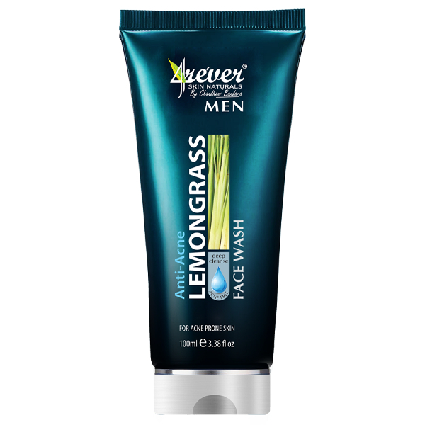 4Ever Face Wash Men'S Anti Acne Lemongrass 100Ml - 4EVER - Toiletries Men - in Sri Lanka