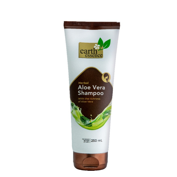 Earth Essence Herbal Aloe Shampoo 250Ml - EARTH ESSENCE - Hair Care - in Sri Lanka