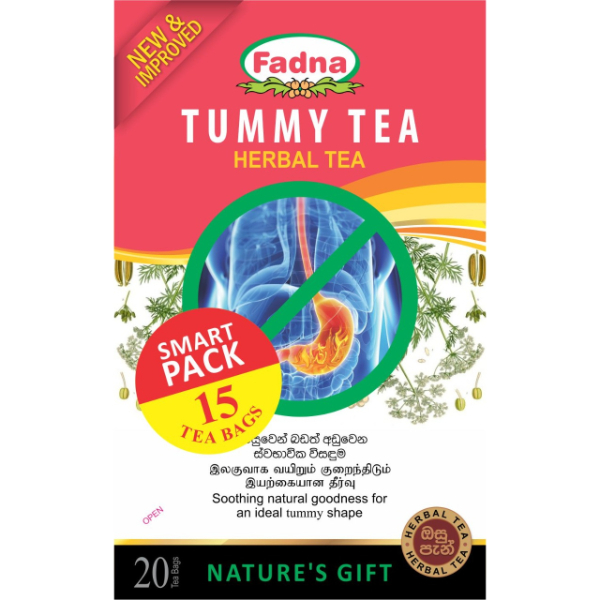 Fadna Tummy Herbal Tea 15S 30G - FADNA - Tea - in Sri Lanka
