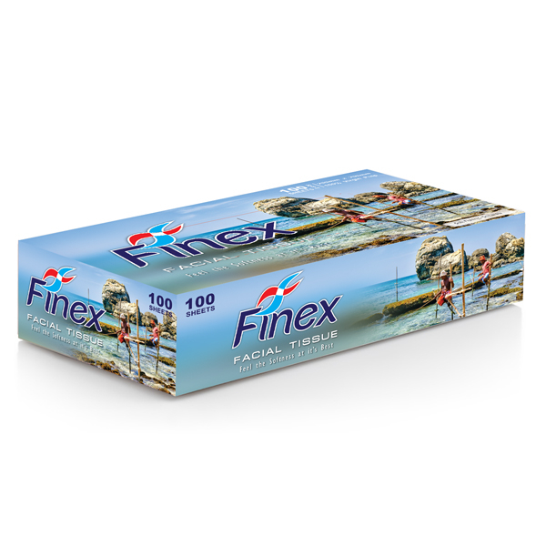 Finex Facial Tissues 100S - FINEX - Paper Goods - in Sri Lanka
