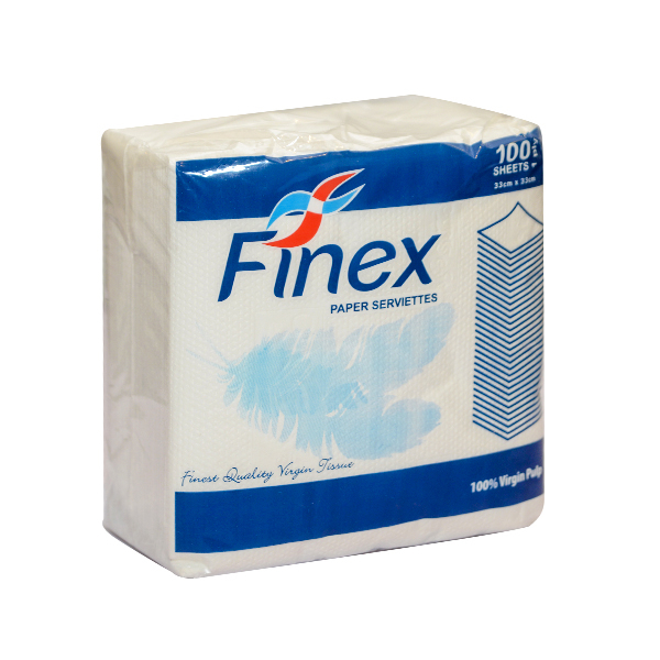 Finex Paper Serviettes 100S - FINEX - Paper Goods - in Sri Lanka