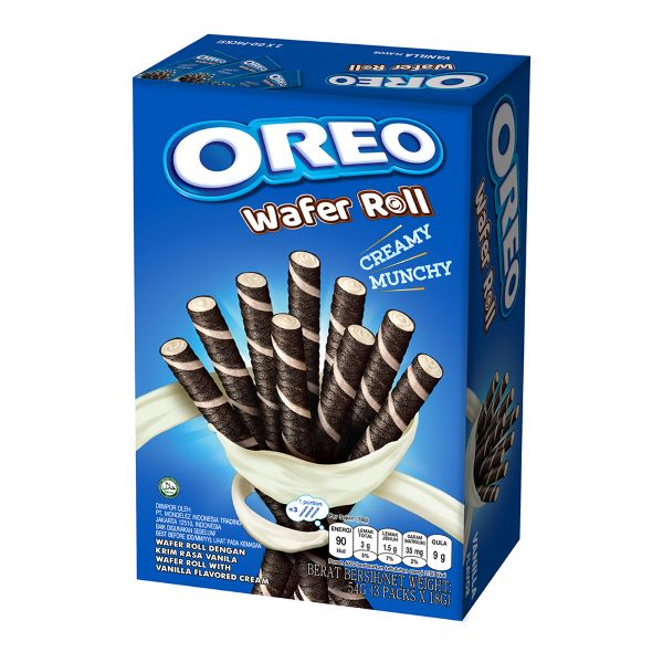 Oreo Vanilla Wafer Roll 54G - OREO - Biscuits - in Sri Lanka