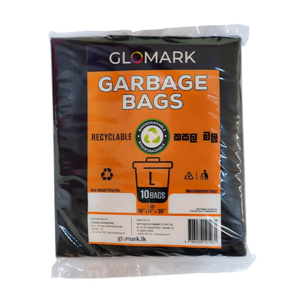 Glomark Garbage Bags Large - GLOMARK - Essentials - in Sri Lanka