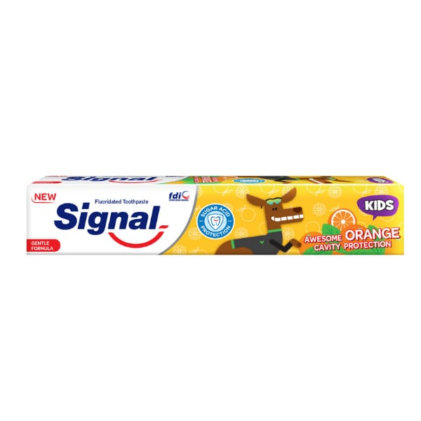 Signal Kids Toothpaste Orange 40G - SIGNAL - Oral Care - in Sri Lanka