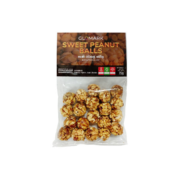 Glomark Sweet Peanut Balls 75G - GLOMARK - Confectionary - in Sri Lanka