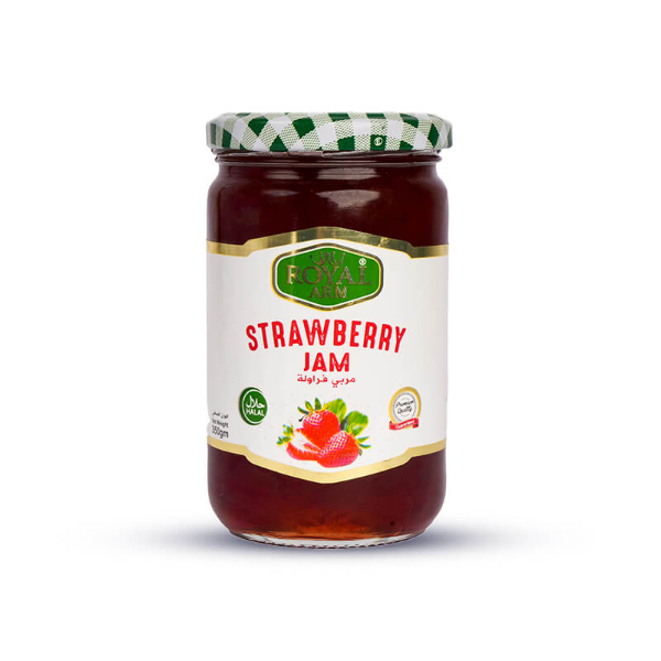 Royal Arm Jam Strawberry With Pieces 350G - SAFCO - Spreads - in Sri Lanka