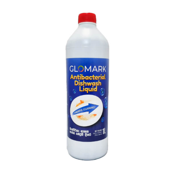 Glomark Glo Clean Dish Wash Anti Bacterial 1L - GLOMARK - Cleaning Consumables - in Sri Lanka