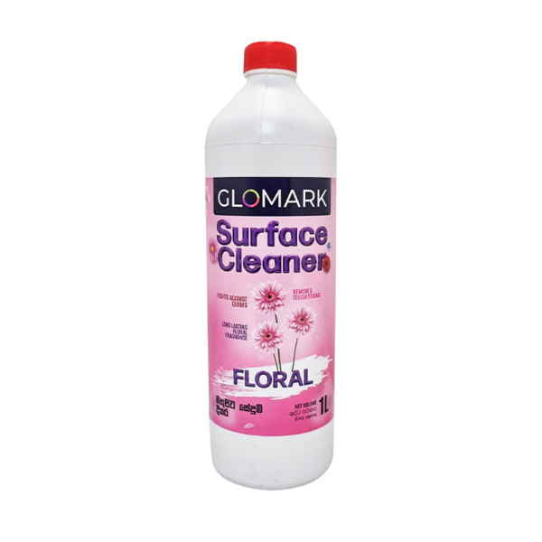 Glomark Glo Clean Floral Surface And Floor Cleaner 1L - GLOMARK - Cleaning Consumables - in Sri Lanka